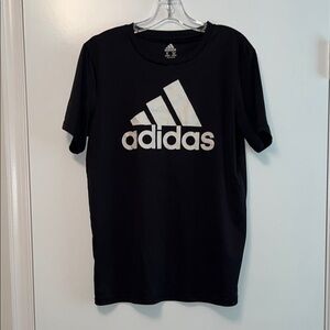 Women’s Adidas Black T-Shirt with Logo